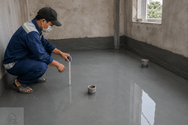 Ngâm nước kiểm tra theo dõi thấm nước