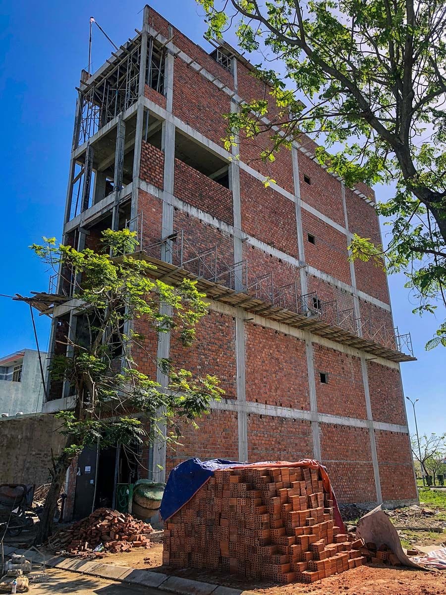 thi công trọn gói phần thô căn hộ tại đà nẵng